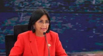 Delcy Rodríguez rechaza sanciones de EE.UU. contra Venezuela