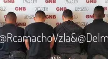 Desmantelan banda de secuestradores integrada por funcionarios de las FAES