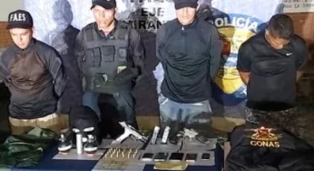 FAES detiene a 3 funcionarios de la PNB por extorsión