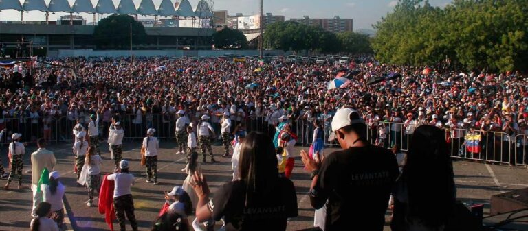 Más de 10 mil personas marchan para Jesús en Barquisimeto