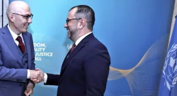 Yván Gil se reúne con el Alto Comisionado de la ONU para los DDHH