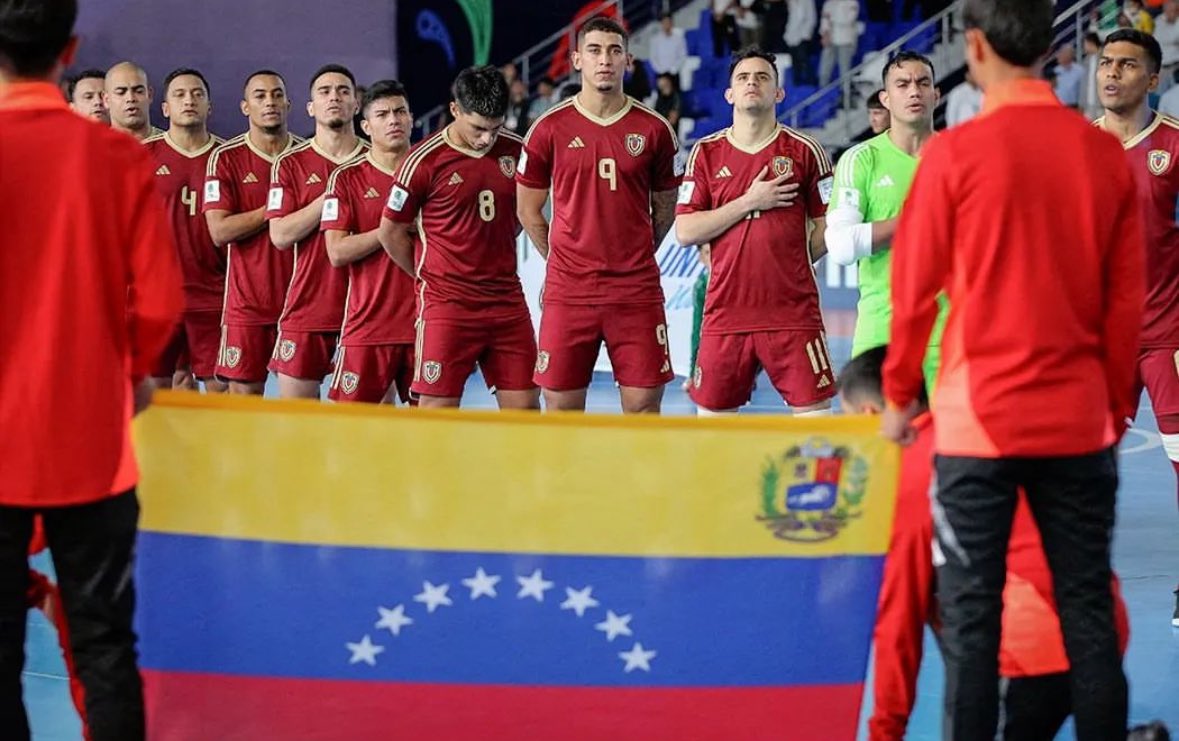 Venezuela clasificó a los 8vos de final del Mundial de Futsal