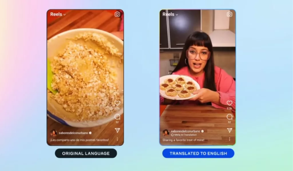 Meta transforma los Reels de Instagram con traducción en tiempo real gracias a la IA