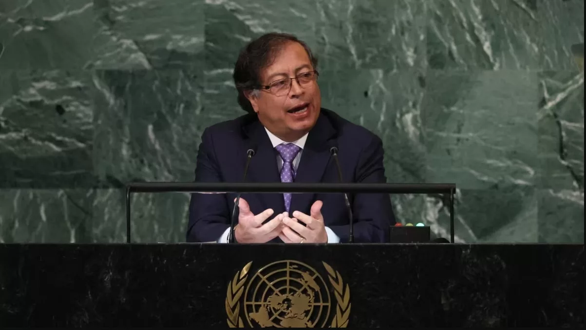 Gustavo Petro, presidente de Colombia, se refirió al bloqueo económico de Venezuela en la Asamblea General de la ONU