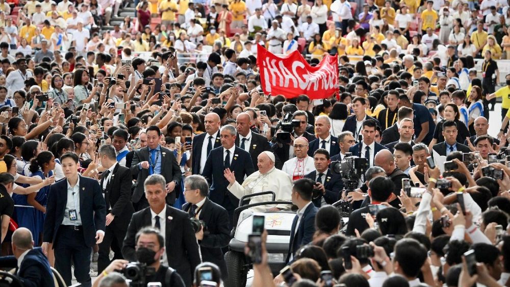 papa Francisco en Singapur 