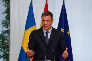 Pedro Sánchez, presidente del Gobierno Español