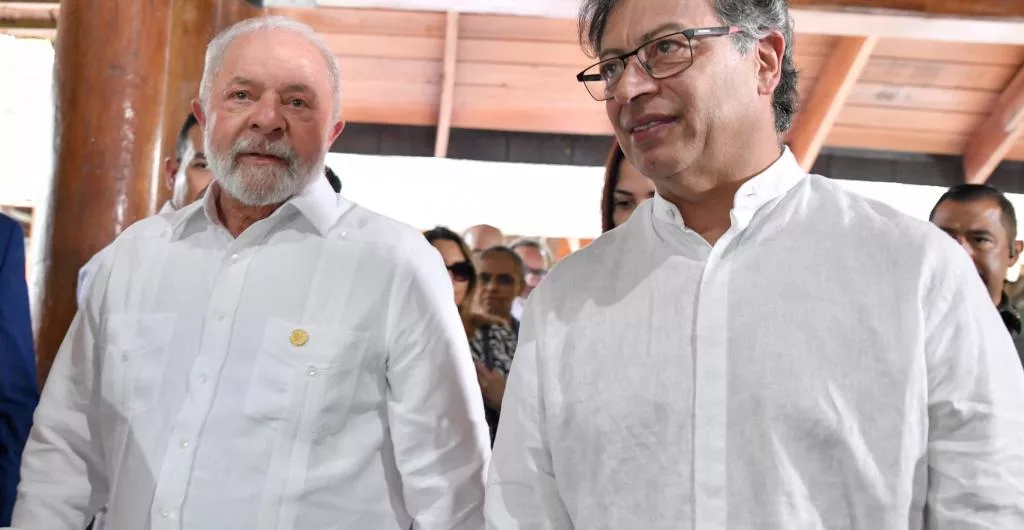 Petro y Lula Da Silva