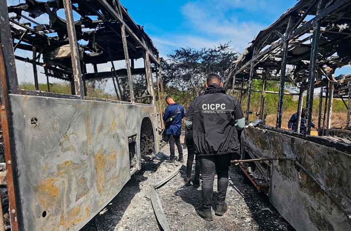 Cicpc captura a responsables de incendio en Transbarca