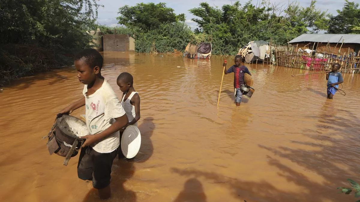 Niños sin escuela en África