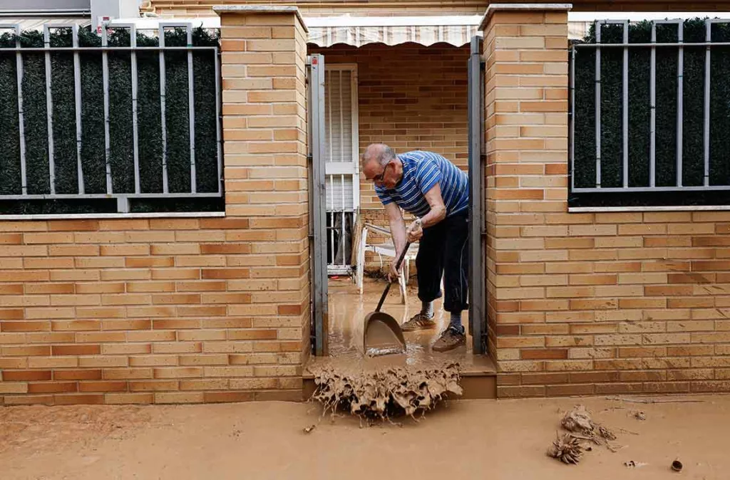 Lluvias en España