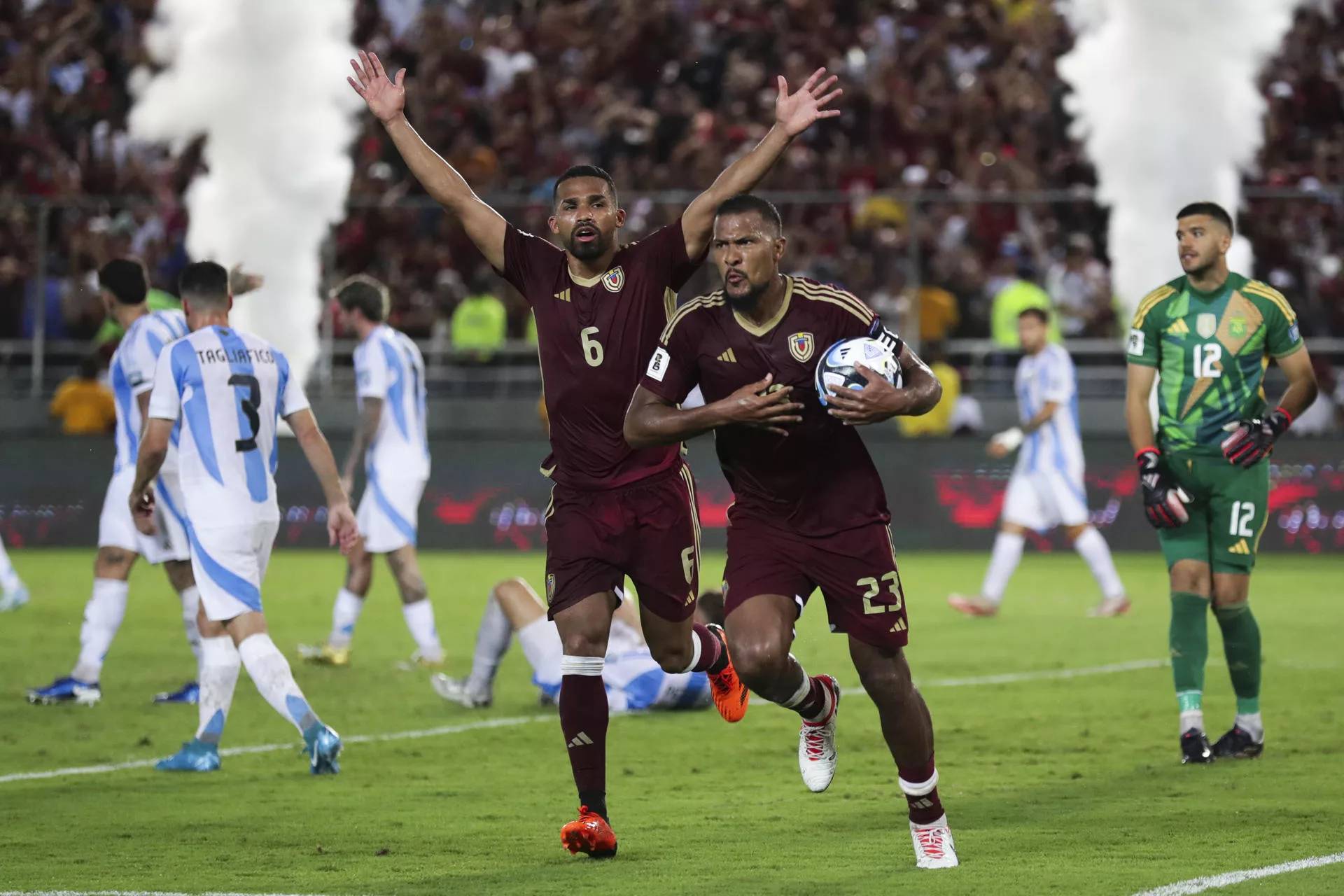 Vinotinto vs Argentina