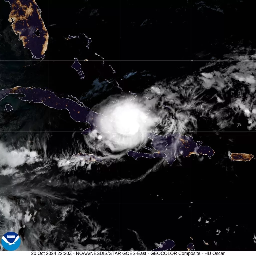 TORMENTA TROPICAL OSCAR