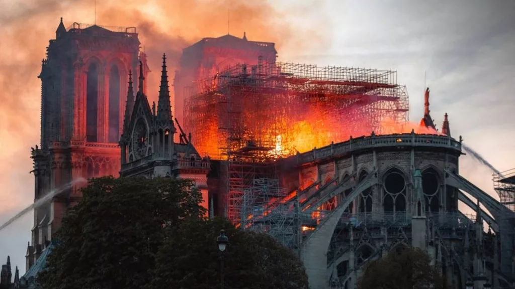 
El incendio en la Catedral de Notre Dame, se registró el 15 de abril de 2019