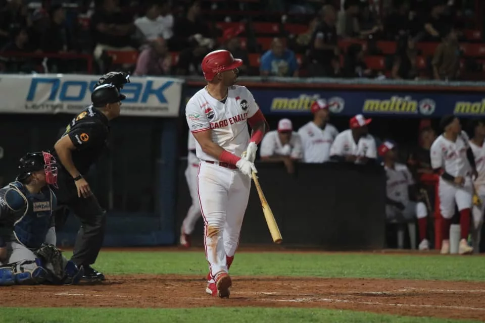 Cardenales disputó el primer juego de la fase todos contra todos en casa, en el estadio Antonio Herrera Gutiérrez