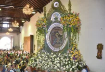 El sagrado lienzo de Nuestra Señora de Altagracia será sacado en procesión el viernes 24 de enero