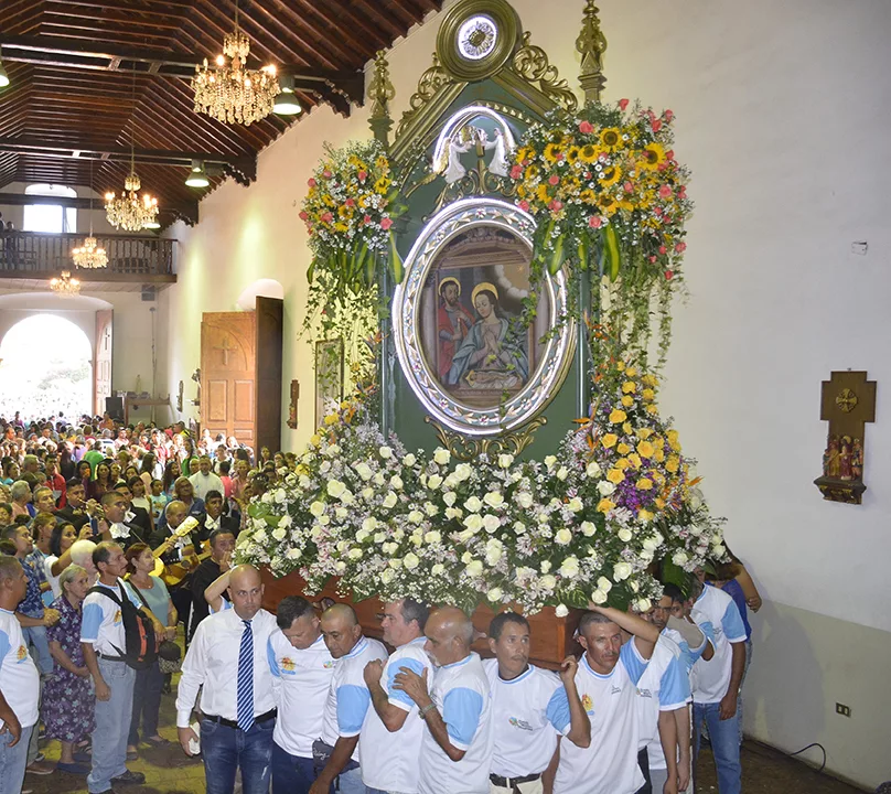 El sagrado lienzo de Nuestra Señora de Altagracia será sacado en procesión el viernes 24 de enero