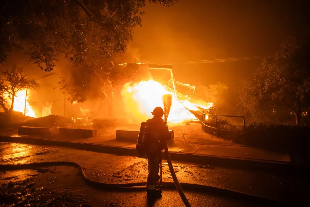 Incendio en Los ángeles