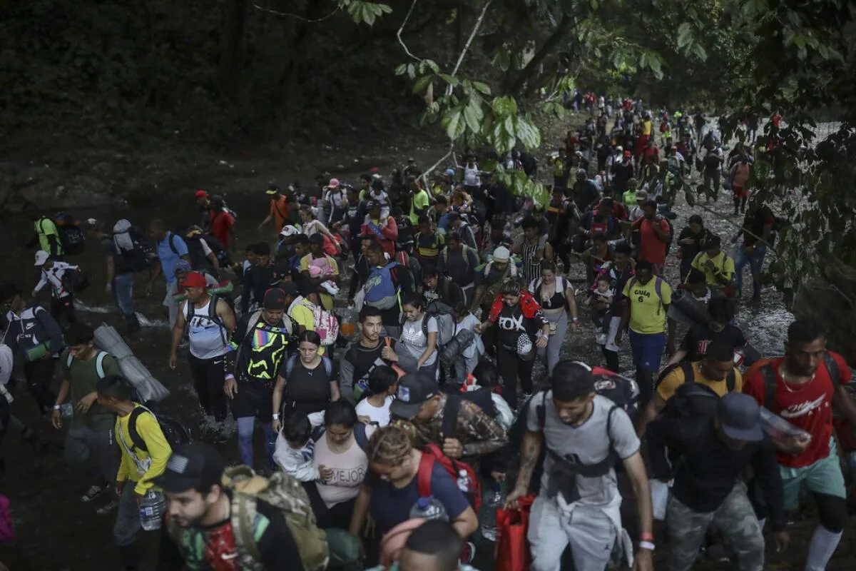 La Selva del Darién es un paso inhóspito entre Colombia y Panamá