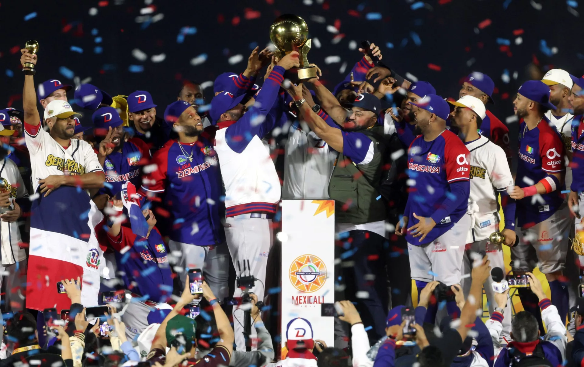 Serie del Caribe, imágen de la celebración de República Dominicana