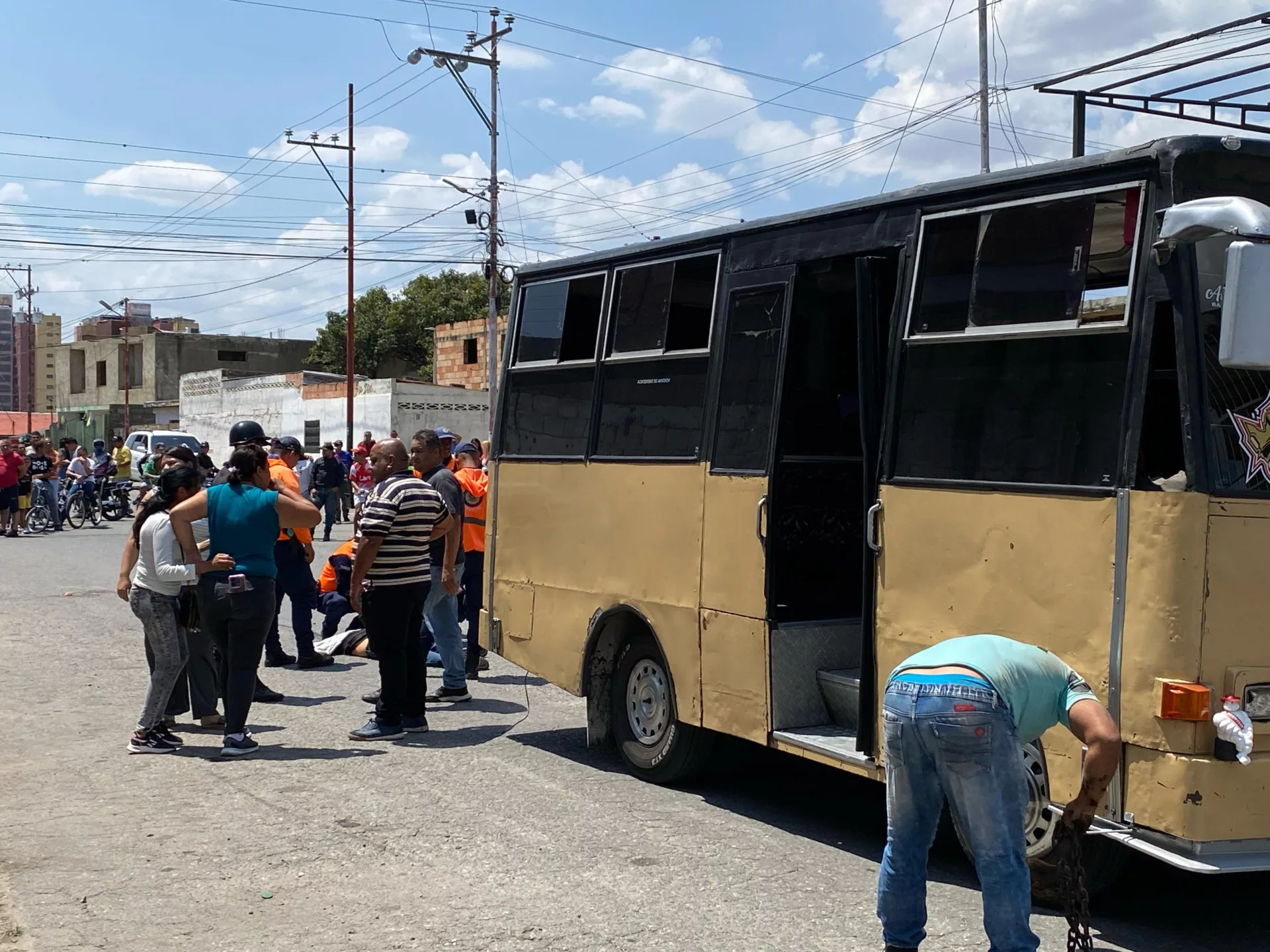 Carlos José Pérez, de 74 años, perdió la vida tras ser arrollado por una buseta en Pueblo Nuevo