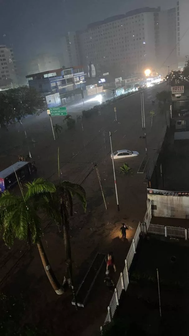 Lluvias en La Guaira