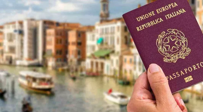 Italia concede su nacionalidad principalmente bajo el principio de Ius Sanguinis