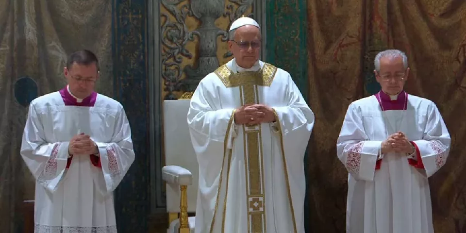 El Papa Prevost celebró la Misa pro Ecclesia con los cardenales en la Capilla Sixtina.