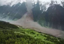 glaciar suizo