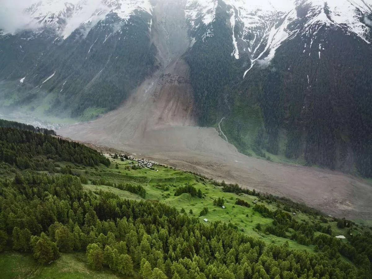 glaciar suizo