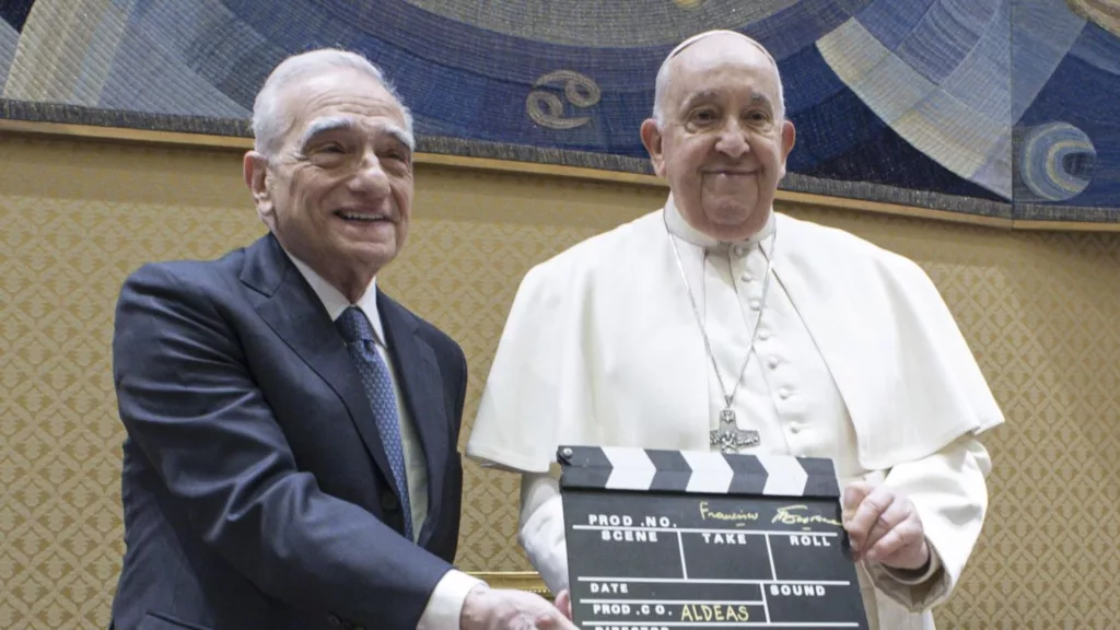 Scorsese hará una película con una entrevista del papa Francisco