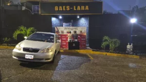 Pareja detenida por droga