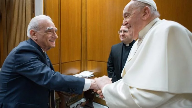 Scorsese hará una película con una entrevista del papa Francisco