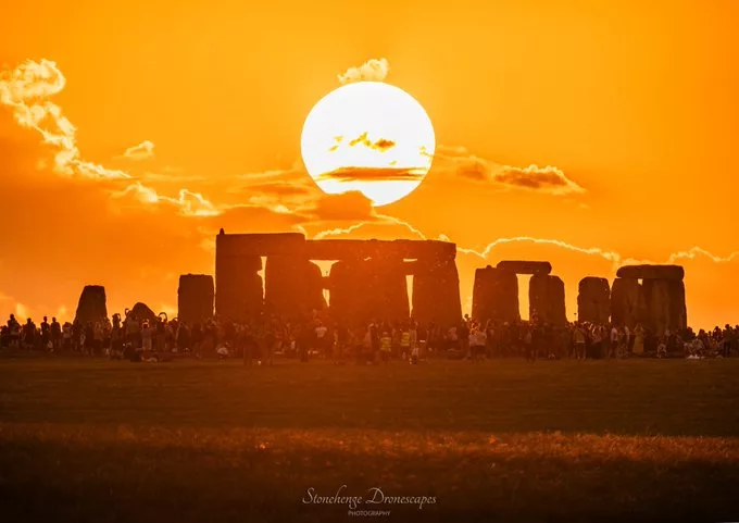 Solsticio de verano de Stonehenge