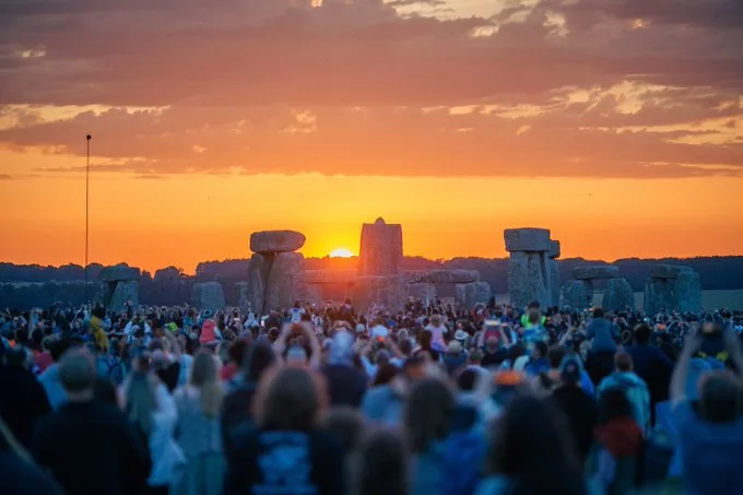 Solsticio de verano de Stonehenge
