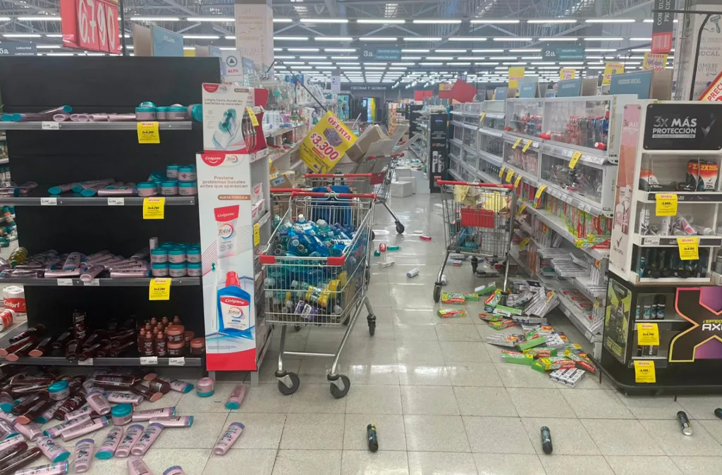 Sismo de magnitud 6,4 sacude la región de Atacama en Chile