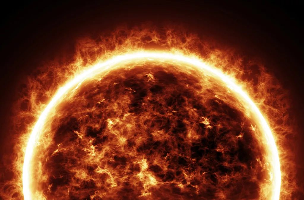 Captan un agujero en el sol que expulsa ráfagas a la tierra
