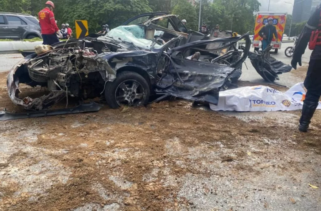 Accidente de tránsito en Caracas deja un fallecido y al menos 6 heridos