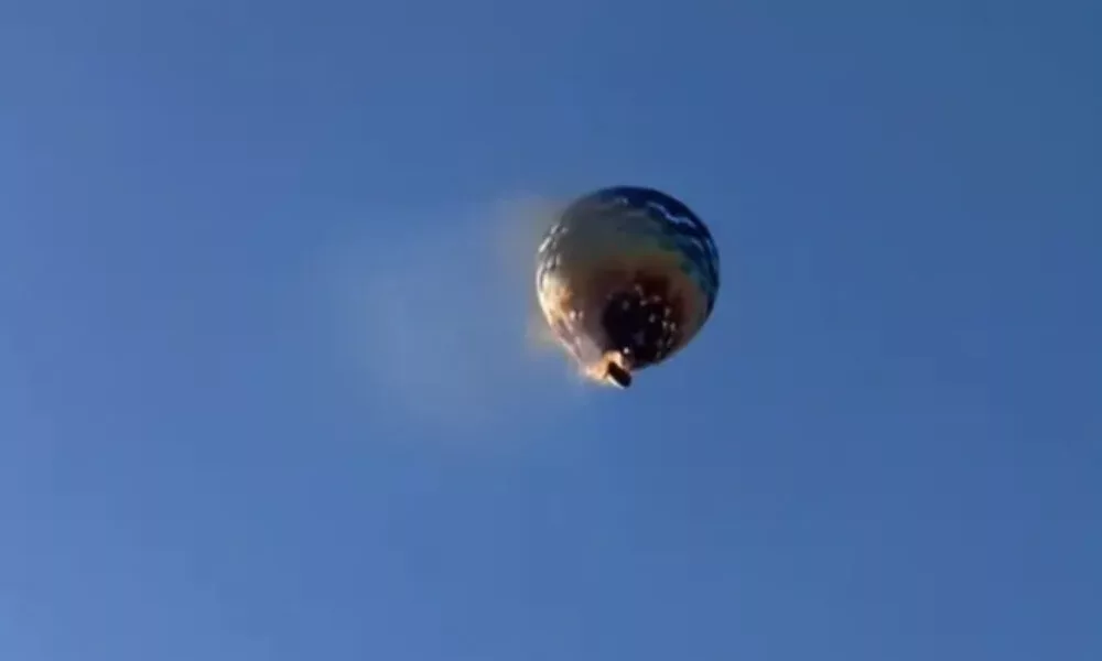 Al menos 8 fallecidos tras accidente en globo aerostático en Brasil