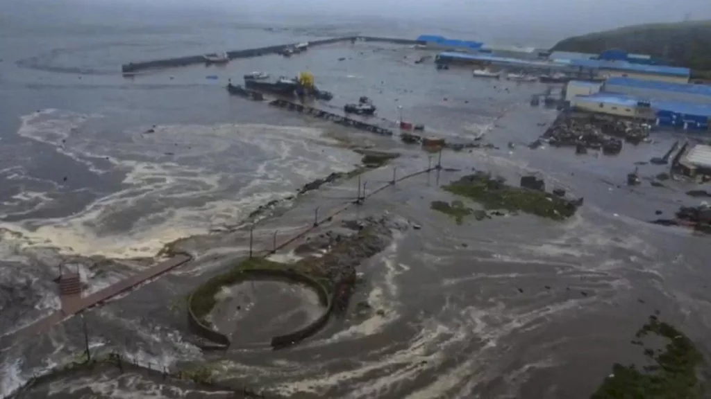 Kamchatka, Rusia terremo