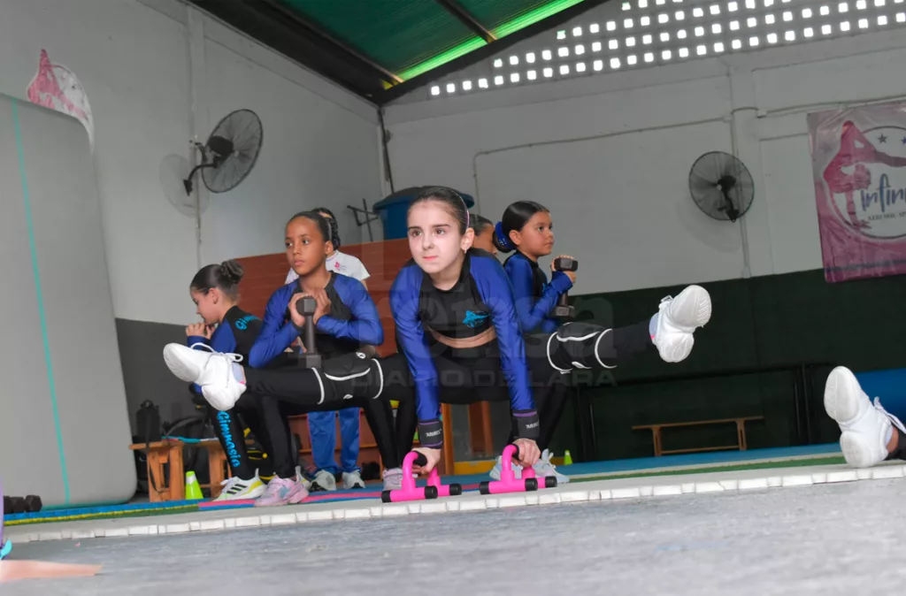 Club Infinity de gimnasia aeróbica requiere de apoyo para asistir a campeonato