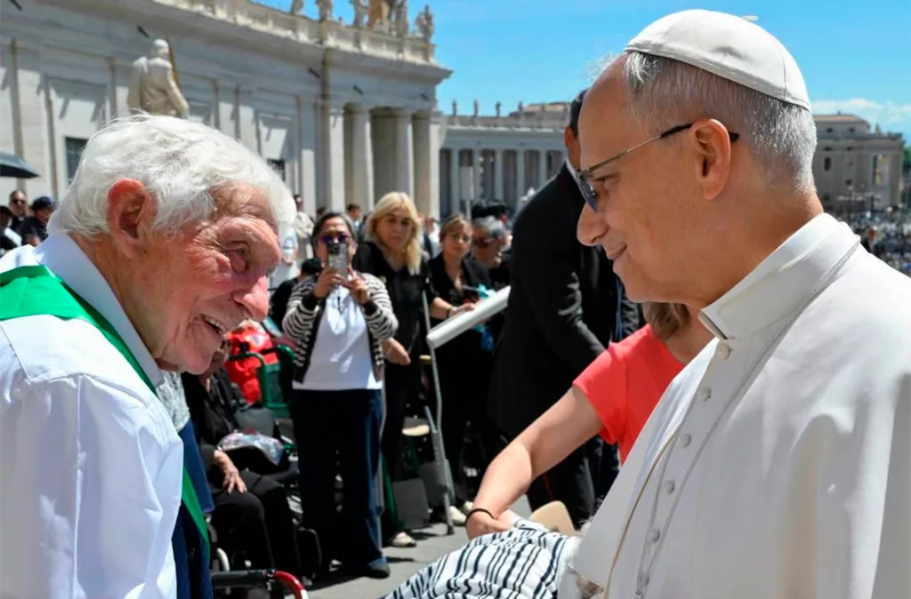 León XIV recuerda la importancia del encuentro con los ancianos