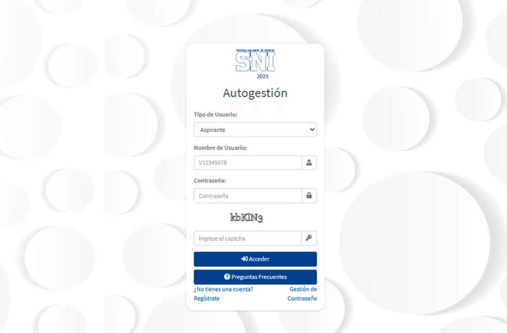 Resultados del SNI se publicarán entre el 22 y 25 de agosto