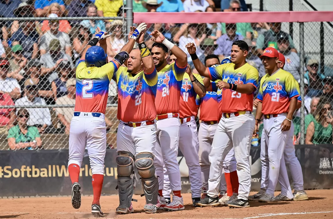 Venezuela es campeón de la Copa Mundial de Softbol Masculino