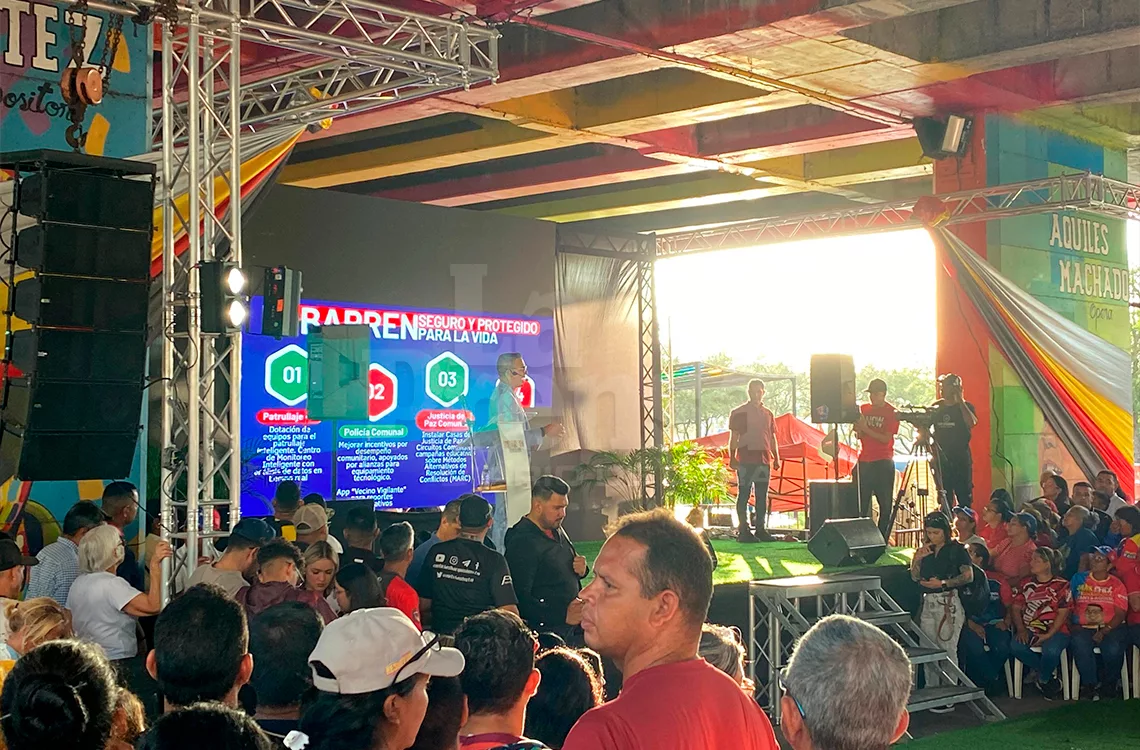 Yanys Agüero anuncia plan de gobierno Iribarren para la Vida