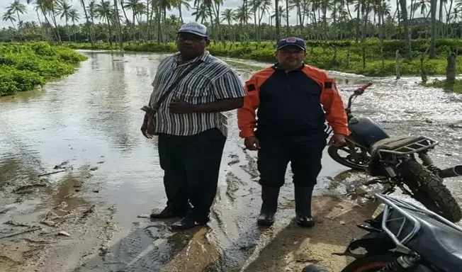 Desbordamiento del Río Aroa