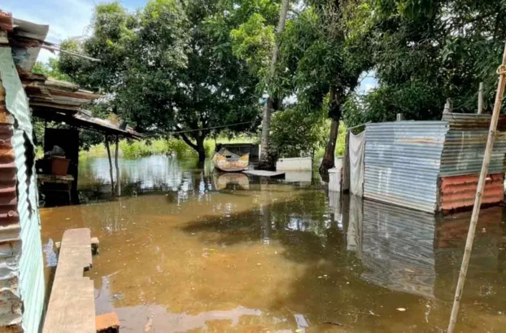 Crecida del río Orinoco: más de 1.500 damnificados por lluvias en Amazonas y Bolívar