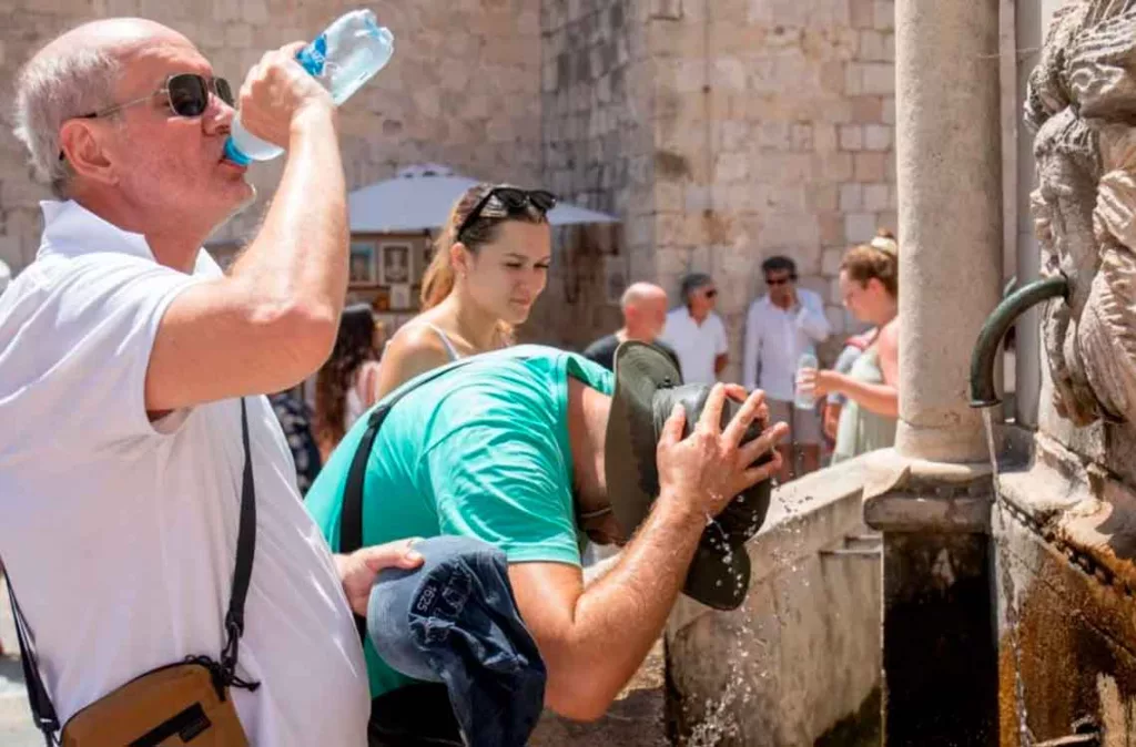 Grecia bajo ola de calor extremo