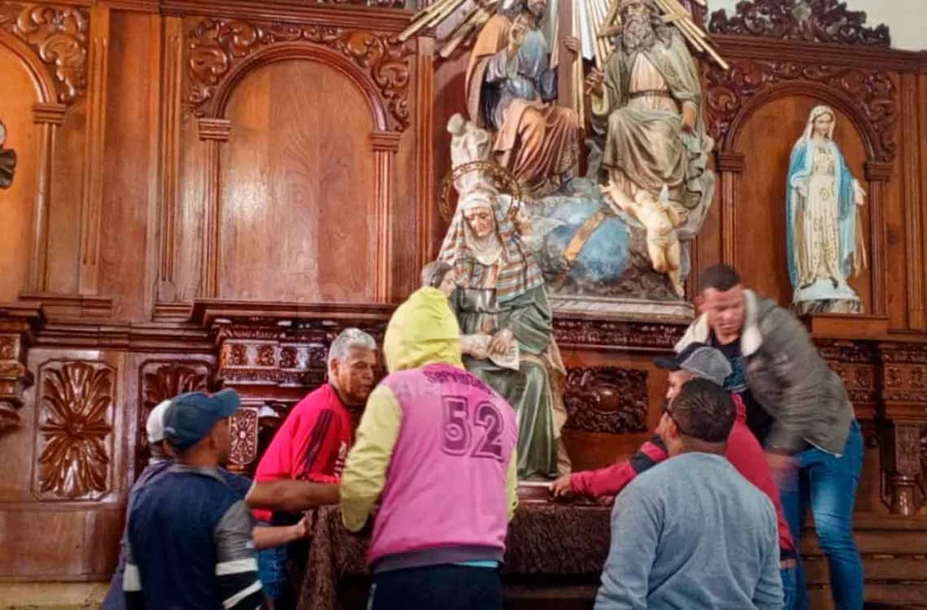 Fervor en Andrés Eloy Blanco: Sanare celebra sus fiestas patronales con Santa Ana