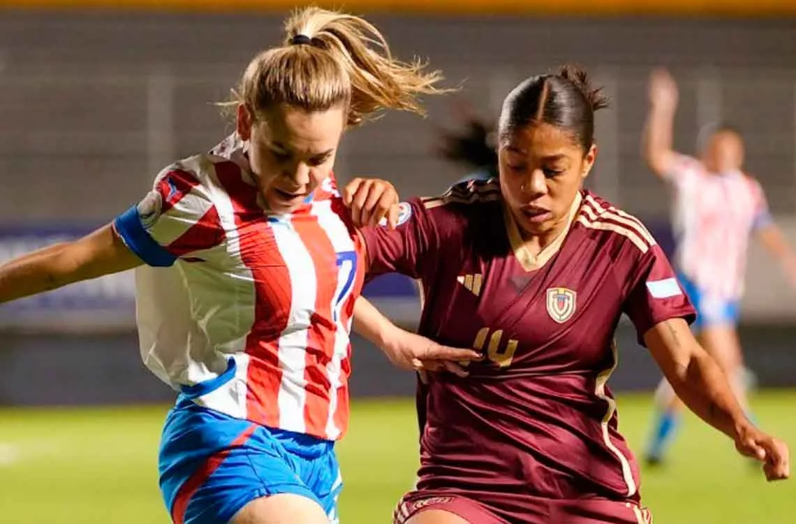 Paraguay vence a Venezuela y la Vinotinto Femenina disputará el repechaje Panamericano