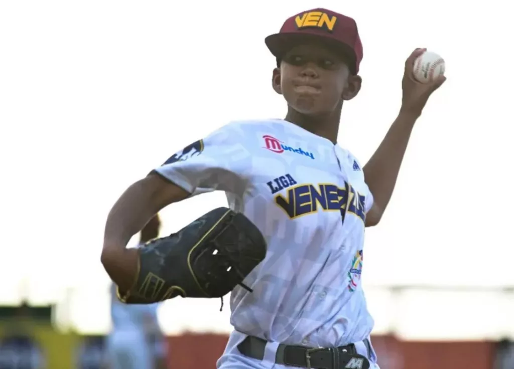 jugador venezolano en la serie del caribe kids
